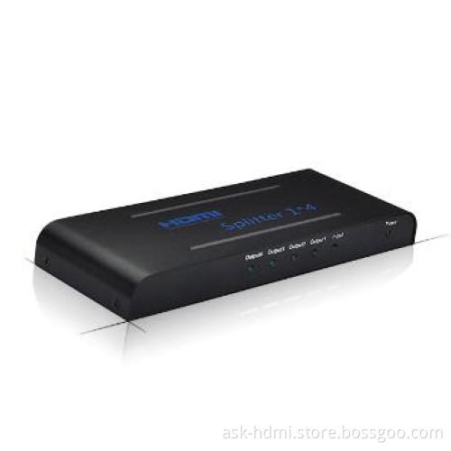1.4V HDMI one in four out Splitter